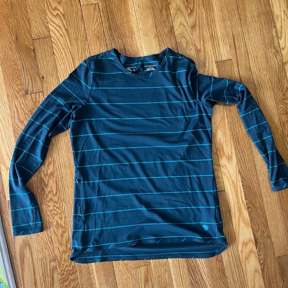 Mountain Hard Wear Striped Long Sleeve Shirt